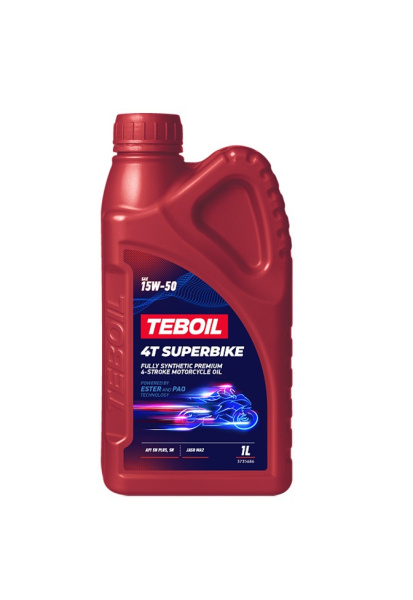 Масло моторное TEBOIL 4T Superbike Oil 15W-50 1л