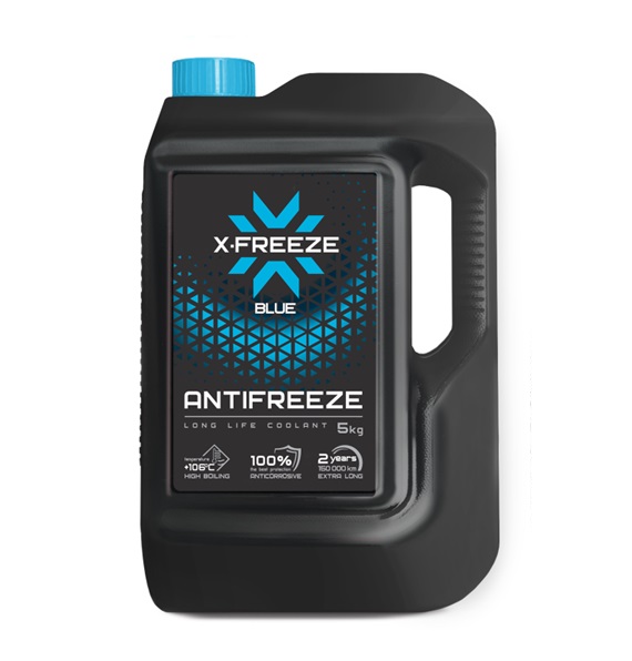 Антифриз  X-Freeze Blue  5 кг.