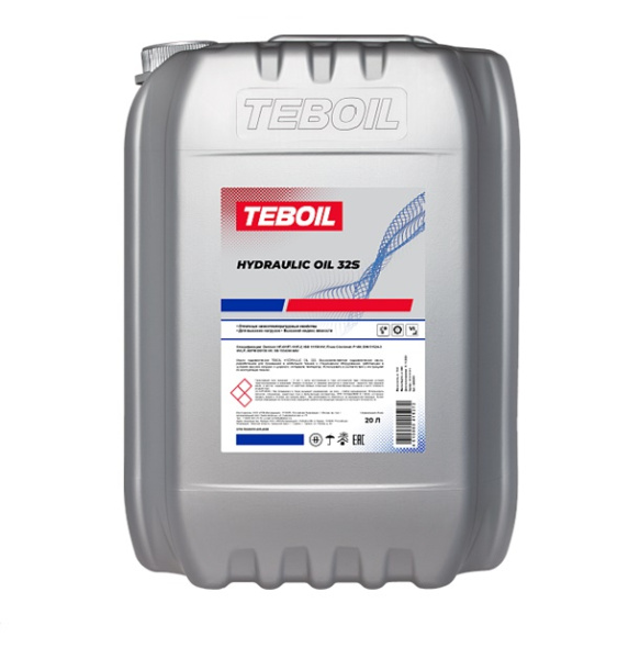 Масло гидравлическое TEBOIL Hydraulic Oil 32S 16,8кг (20л) канистра NEW