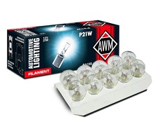 Лампа накаливания AWM P21W 12V 21W (BA 15S) White