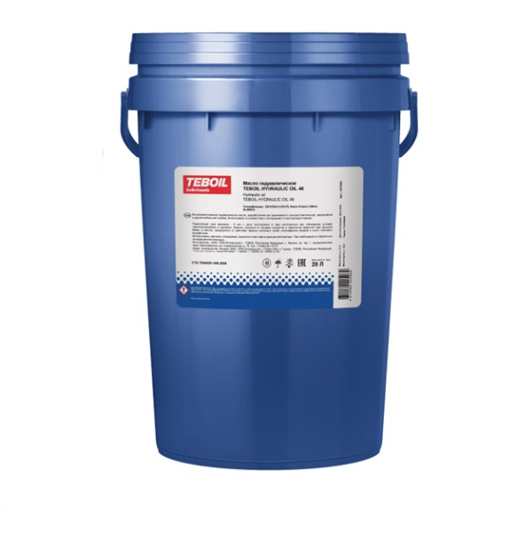 Масло гидравлическое TEBOIL Hydraulic Oil 46 17кг (20л)