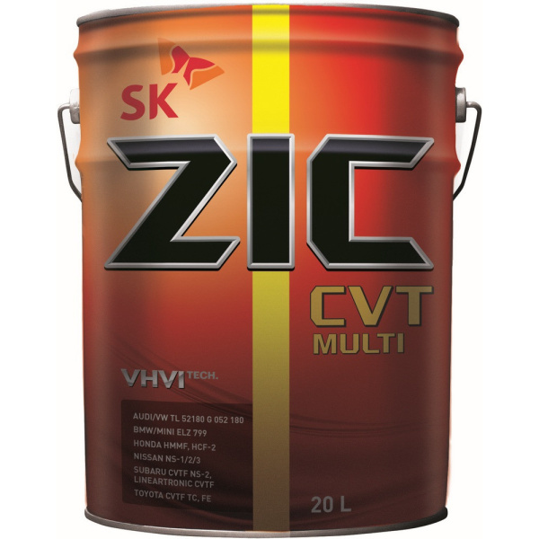 Масло трансмиссионное  ZIC CVT Multi Vechicle 20л