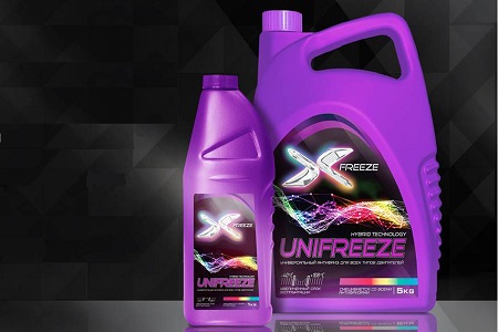 Новинка! Универсальный антифриз X-FREEZE UNIFREEZE для всех автомобилей