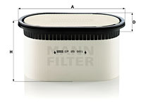 MANN-FILTER CP 29 550 Фильтр воздушный