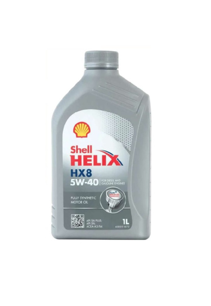 Моторное масло SHELL HELIX HX8 5W-40 1л (Турция)
