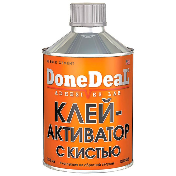 DD0365N Клей-активатор с кистью для ремонта шин 250мл