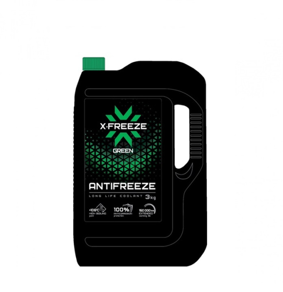 Антифриз  X-Freeze Green  3 кг.