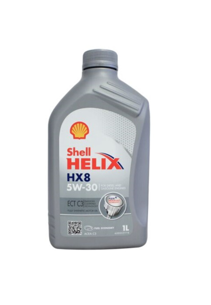 Моторное масло SHELL HELIX HX8 ECT С3 5W-30 1л  (Турция)