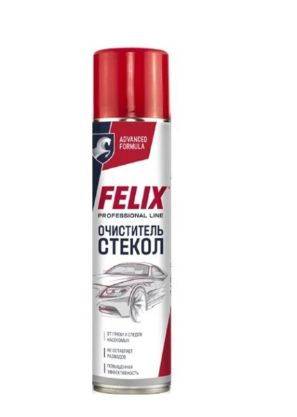 Очиститель стекол FELIX 0,4 л. аэрозоль