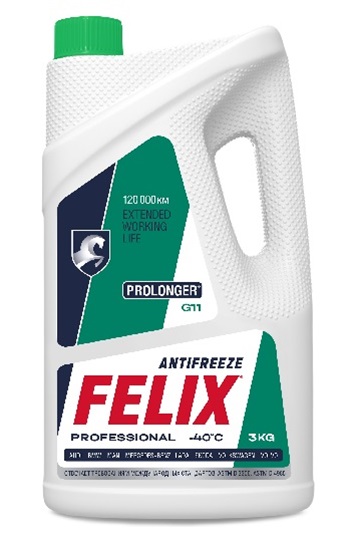 Антифриз FELIX Prolonger-40 (зеленый) 3кг