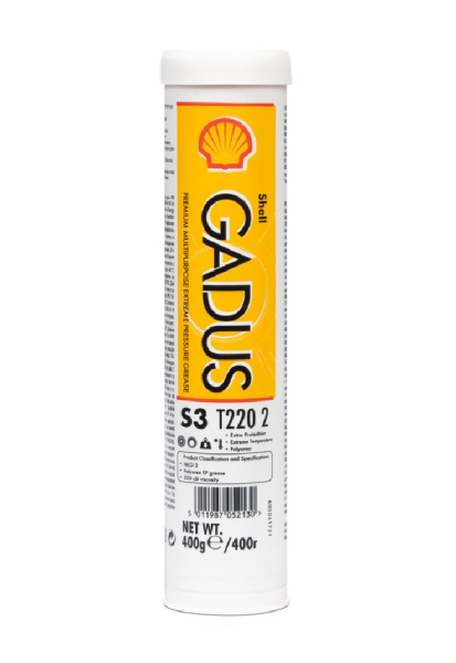 Смазка пластичная Shell Gadus S3 T220  2   0,4 кг.