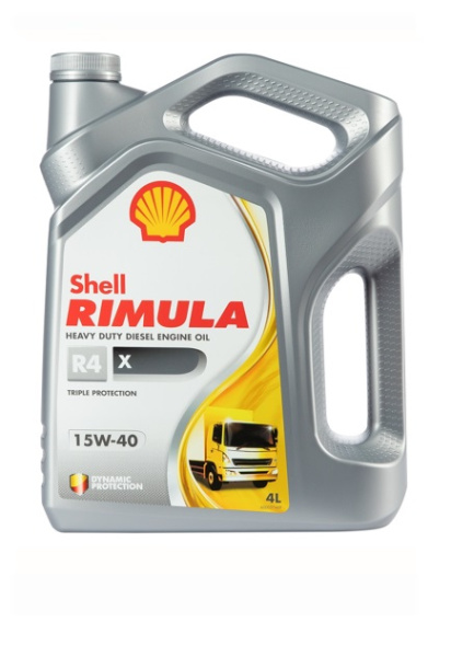 Масло моторное Shell Rimula R4 X 15W-40 4л