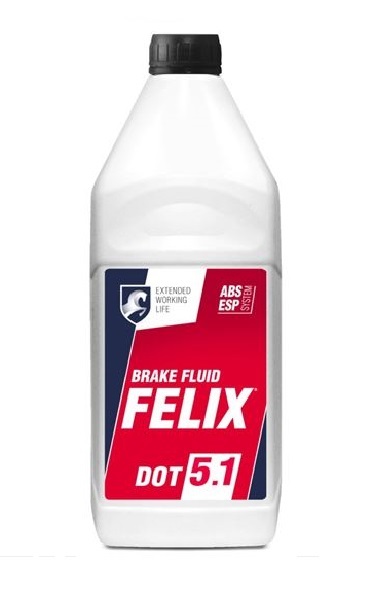 Тормозная жидкость FELLIX DOT 5.1 1кг