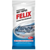 Салфетки FELIX для стекол, зеркал и фар 20 шт