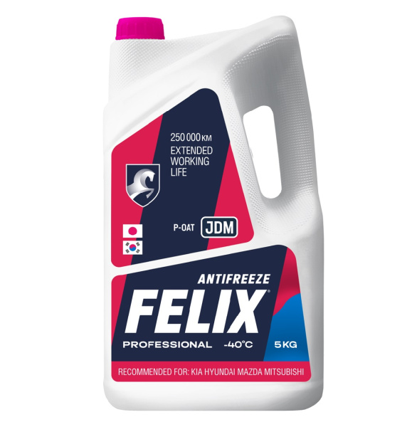 Антифриз FELIX JDM Pink (розовый) 5кг
