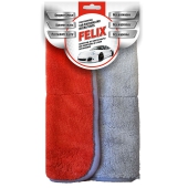 Салфетка из микрофибры FELIX для стекол и зеркал