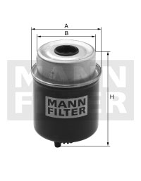 MANN-FILTER WK 8156 Фильтр топливный
