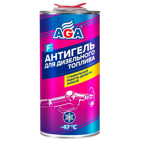AGA813F Антигель для дизельного топлива 750мл