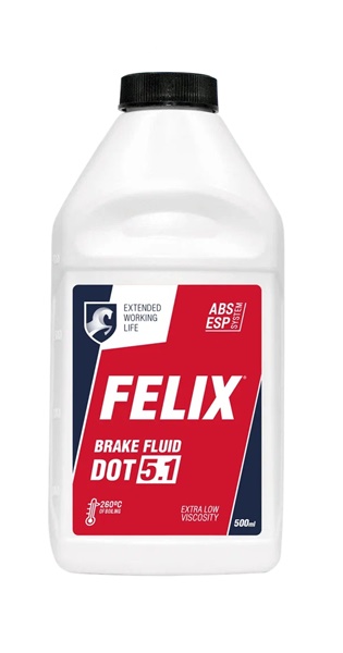 Тормозная жидкость FELLIX DOT 5.1 0,5л