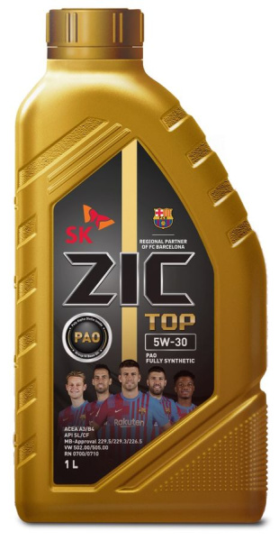 Масло моторное ZIC TOP 5W-30 SL/CF 1л