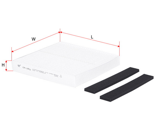 Sakura CA1801 Фильтр салонный