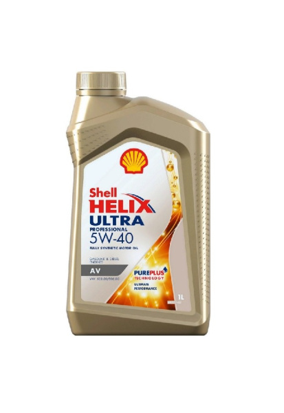 Моторное масло SHELL HELIX ULTRA AV 5W-40 1л