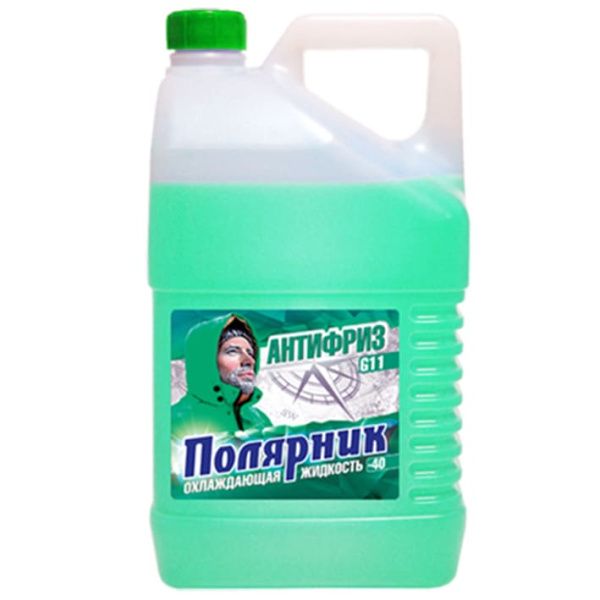 Антифриз Полярник зеленый (-40) 5кг