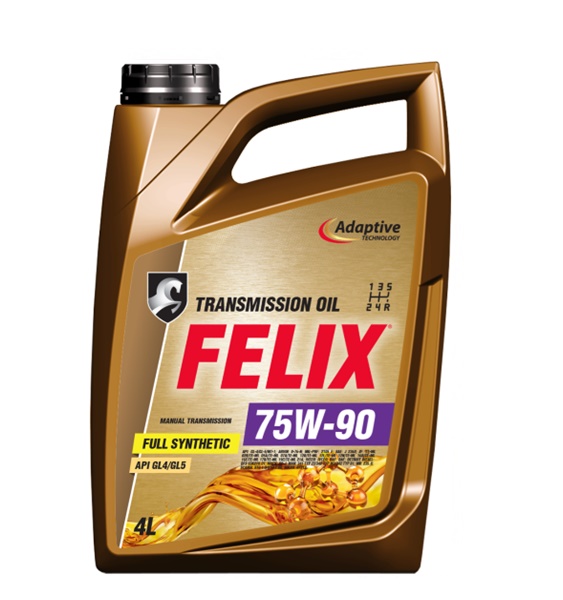 Масло трансмиссионное FELIX 75W-90 API GL-4/GL-5 4л