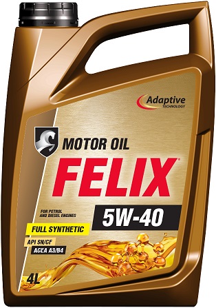 Масло моторное FELIX 5W-40 A3/B4 SN/CF 4л