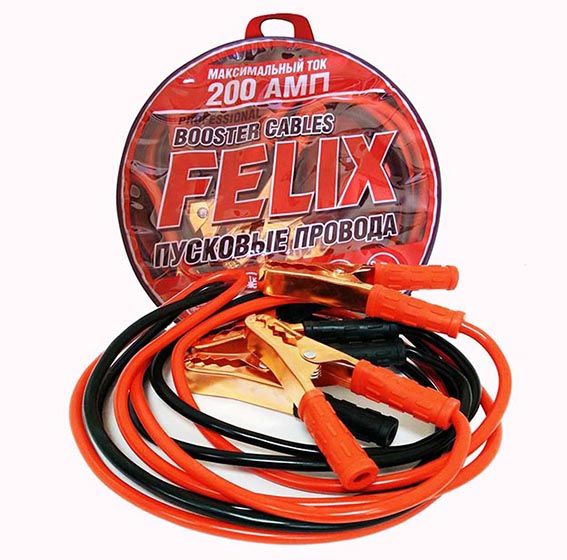 Пусковые провода Felix (200А)