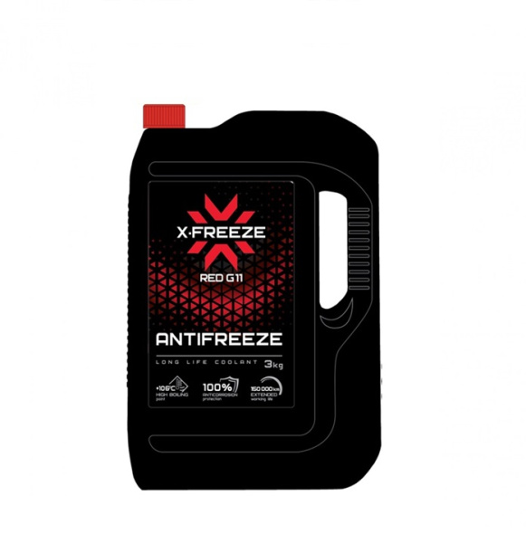 Антифриз X-Freeze Red 3кг