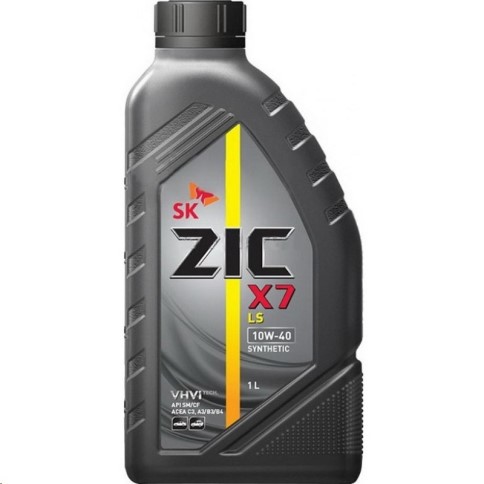 Масло моторное ZIC X7 LS 10W-40 SN/CF 1л.