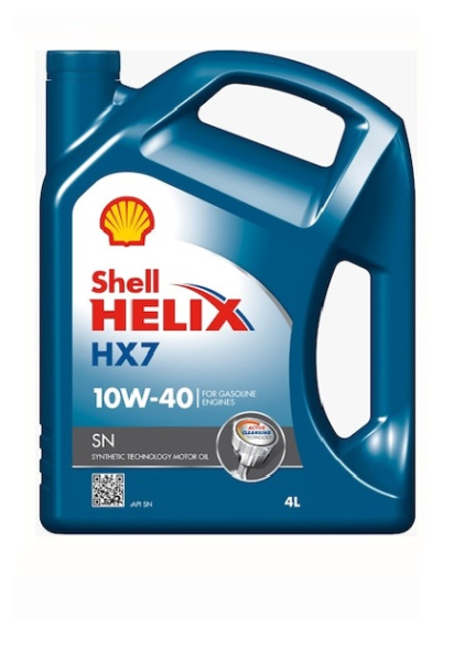 Моторное масло SHELL HELIX HX7 10W-40 4л (Европа)