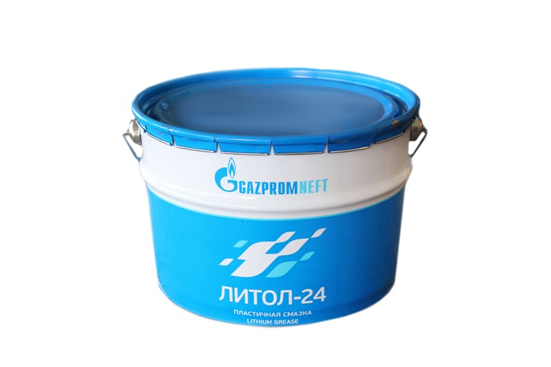 Смазка Литол-24  4кг Газпром