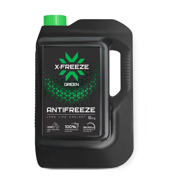 Антифриз X-Freeze Green 5кг