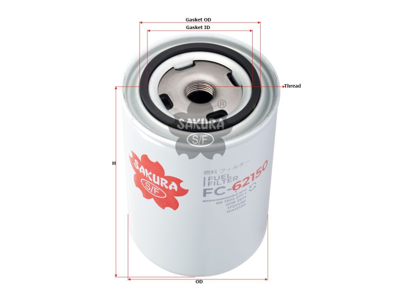 Sakura FC62150 Фильтр топливный