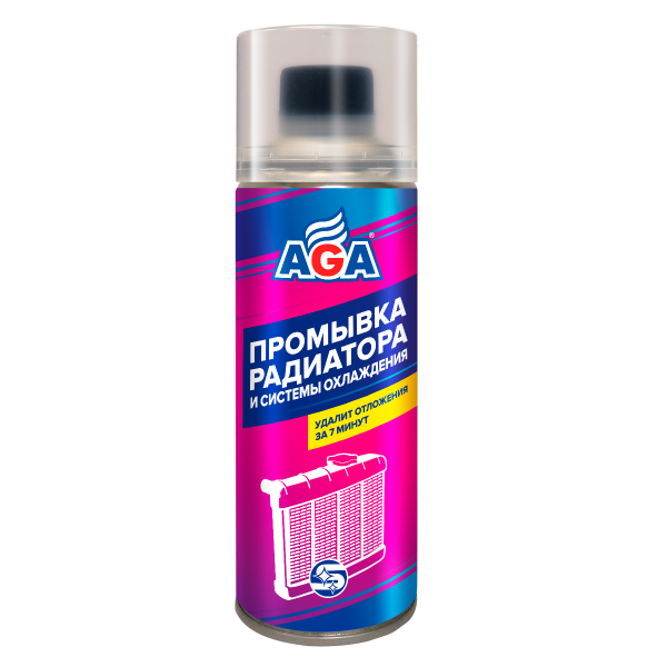 AGA703R Промывка радиатора и системы охлаждения AGA R3 335мл