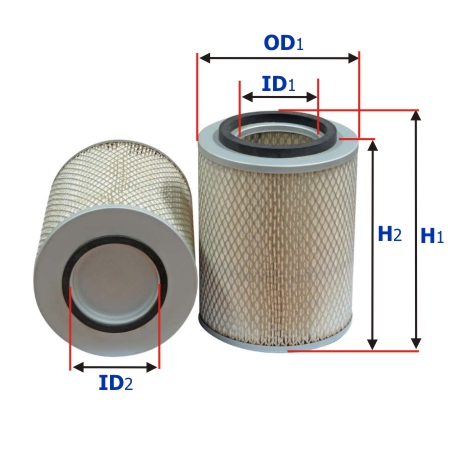 Sakura A1143 Фильтр воздушный