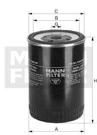 MANN-FILTER WK 950/3 Фильтр топливный