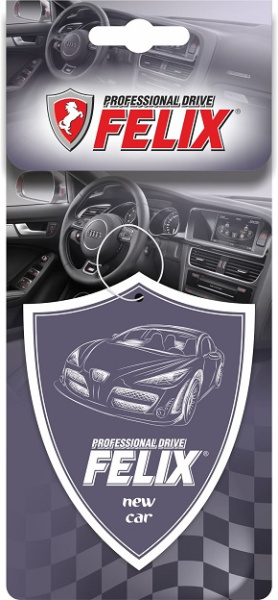 Ароматизатор бумажный FELIX новое авто