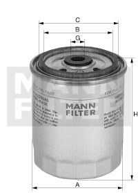 MANN-FILTER SP 3008-2 X  Фильтр топливный