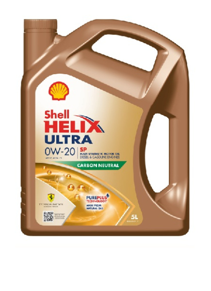 Моторное масло SHELL HELIX ULTRA SP 0W-20 5л  (Европа)