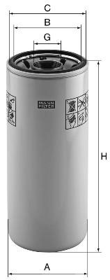 MANN-FILTER W 11 011 Фильтр масляный