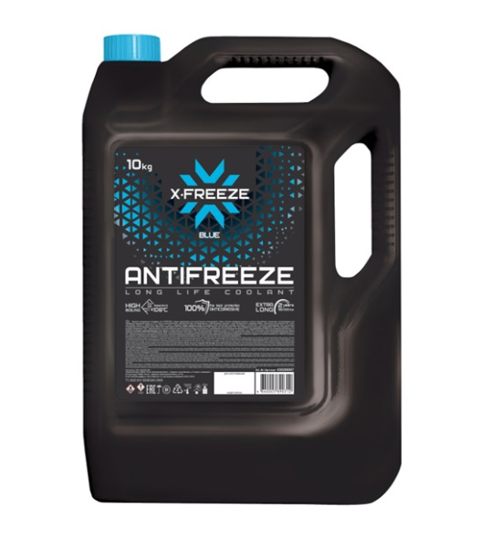 Антифриз  X-Freeze Blue 10 кг.
