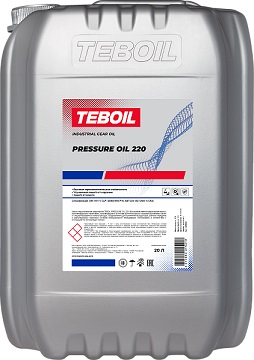 Масло редукторное TEBOIL Pressure Oil 220 17,8кг (20л) канистра NEW