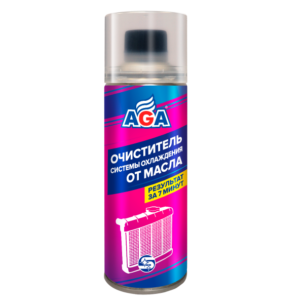 AGA704R Очиститель системы охлаждения от масла AGA R4 335мл