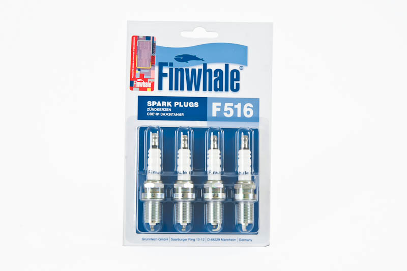 Finwhale F516 Свеча зажигания компл. 4шт.