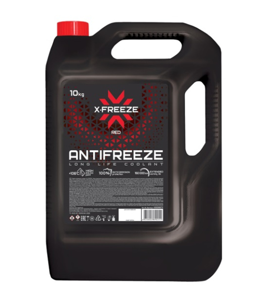 Антифриз   X-Freeze Red  10 кг.