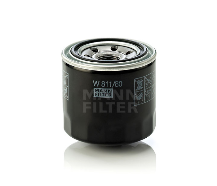 MANN-FILTER W 811/80 Фильтр масляный (производство Корея)