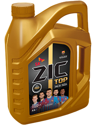 Масло моторное ZIC TOP 0W-20 SN Plus, C5 4л